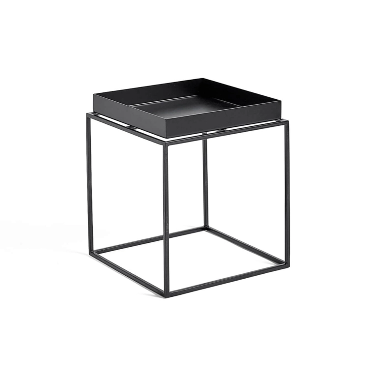 Table basse TRAY 30 x 30 Noir HAY