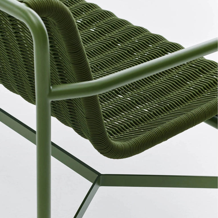 Banc extérieur Banc PALISSADE CORD Dining Olive HAY