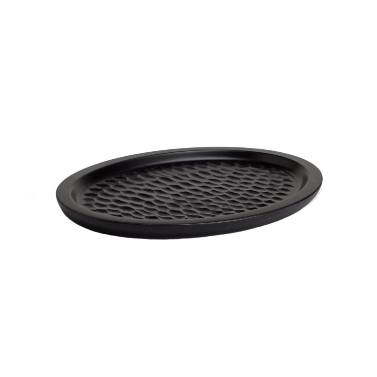 Tray, Dish TOUCH small Maple black ZANAT
