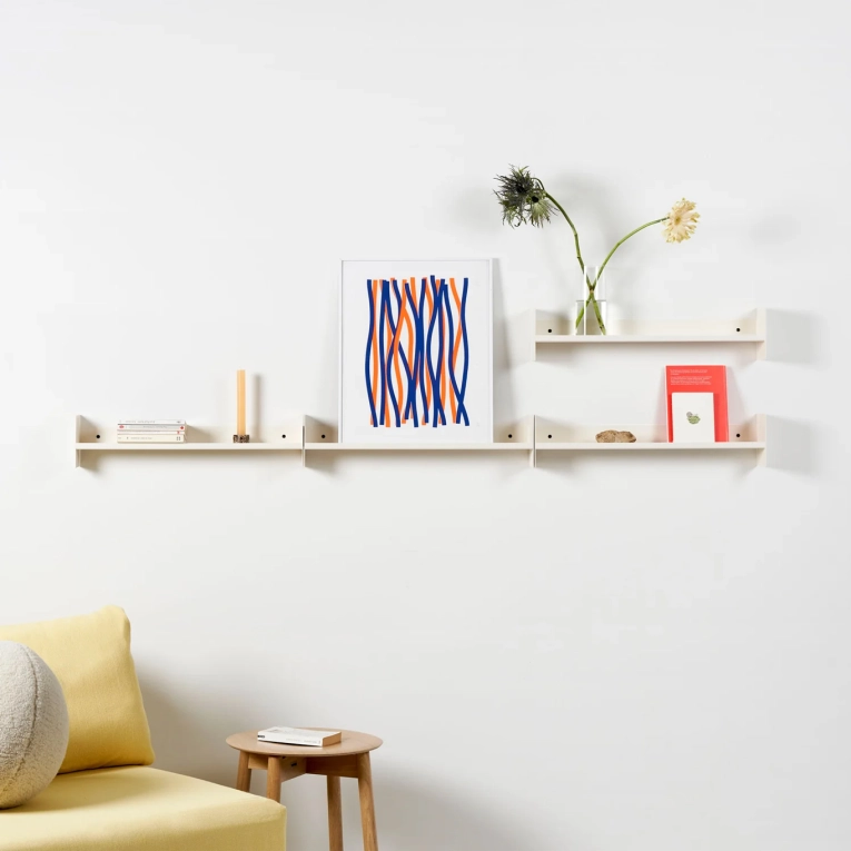 Shelving PLI SLIM Cream White L 60 TIPTOE
