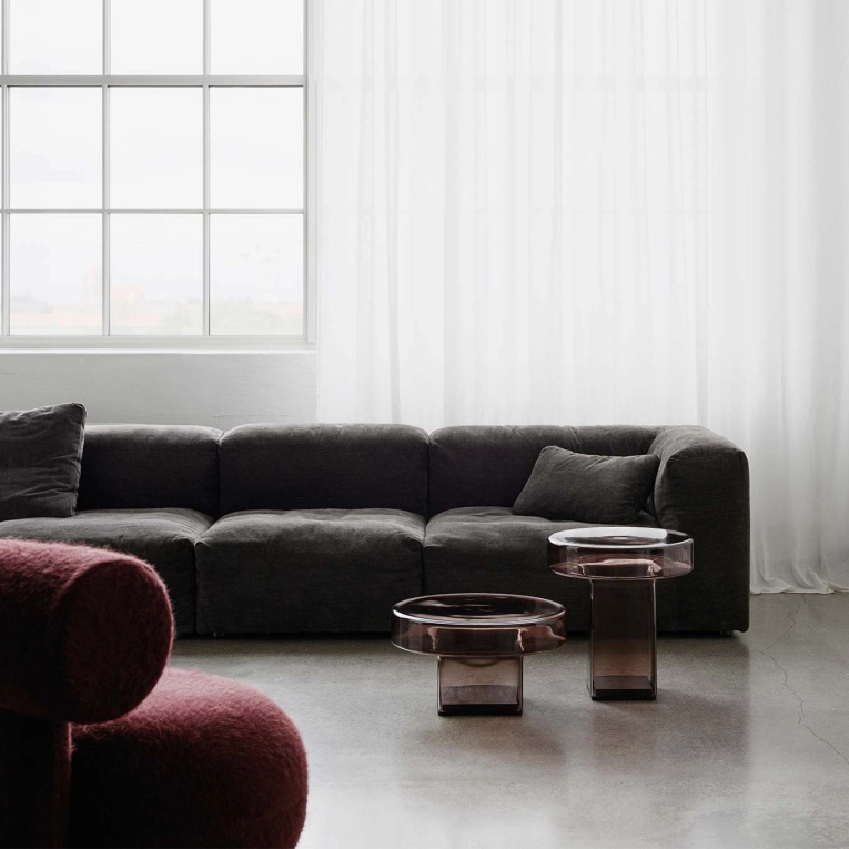 Coffee Table NAKED Ø 53 Smoke NORR11