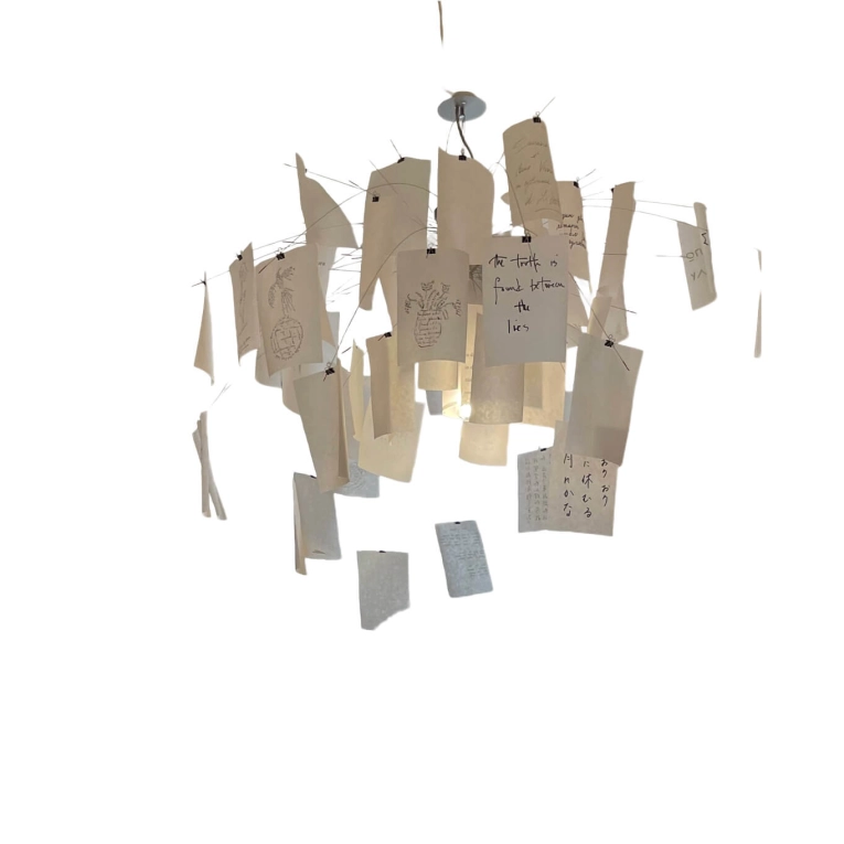 Pendant Light ZETTEL'Z 5 Blanc INGO MAURER