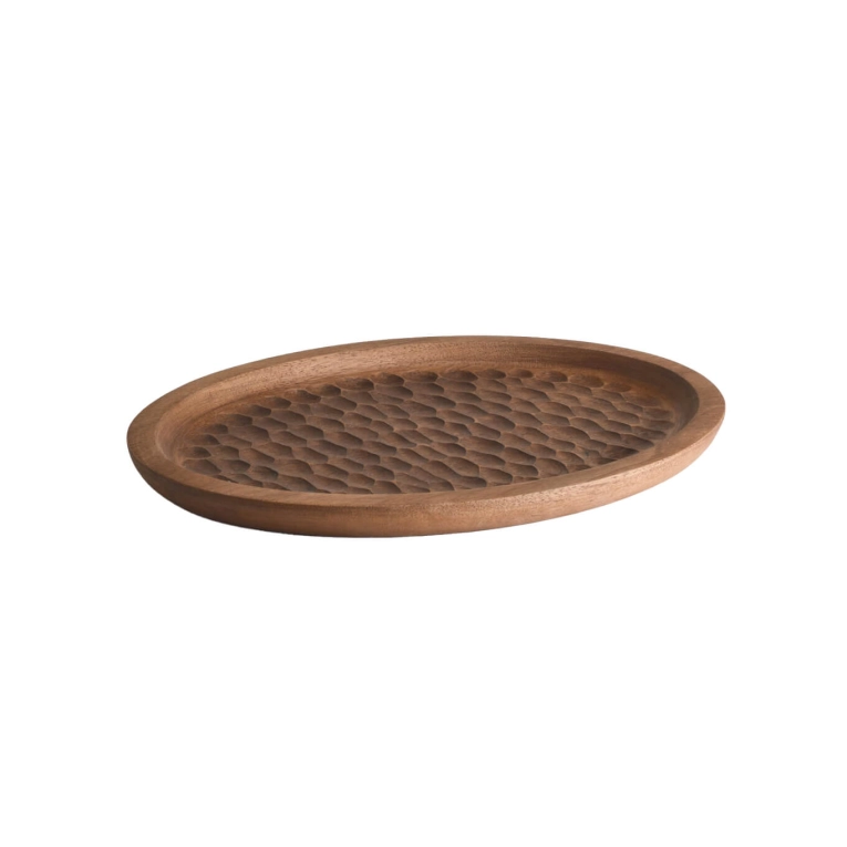 Tray, Dish TOUCH Small Walnut ZANAT
