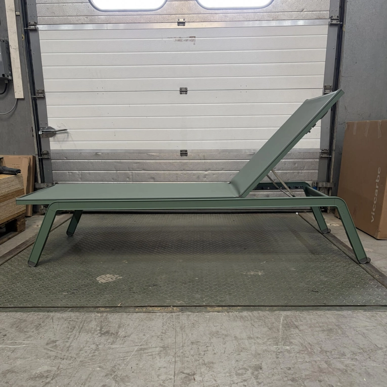 Outdoor Bench and Sunlounger LATITUDE Green without armrests KETTLER