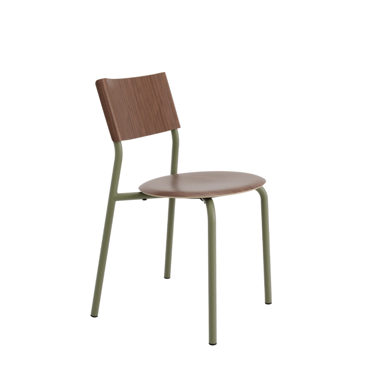 Outdoor Chair and Small Lounge Chair SSD Walnut Khaki Green TIPTOE