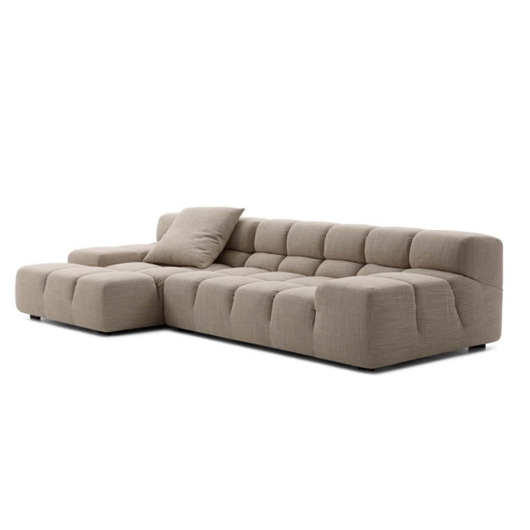 TUFTY-TIME angle gauche Rattier Astro corde B&B ITALIA