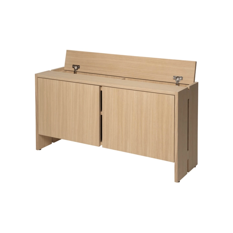 Storage Unit PARCEL Low Oak FERM LIVING