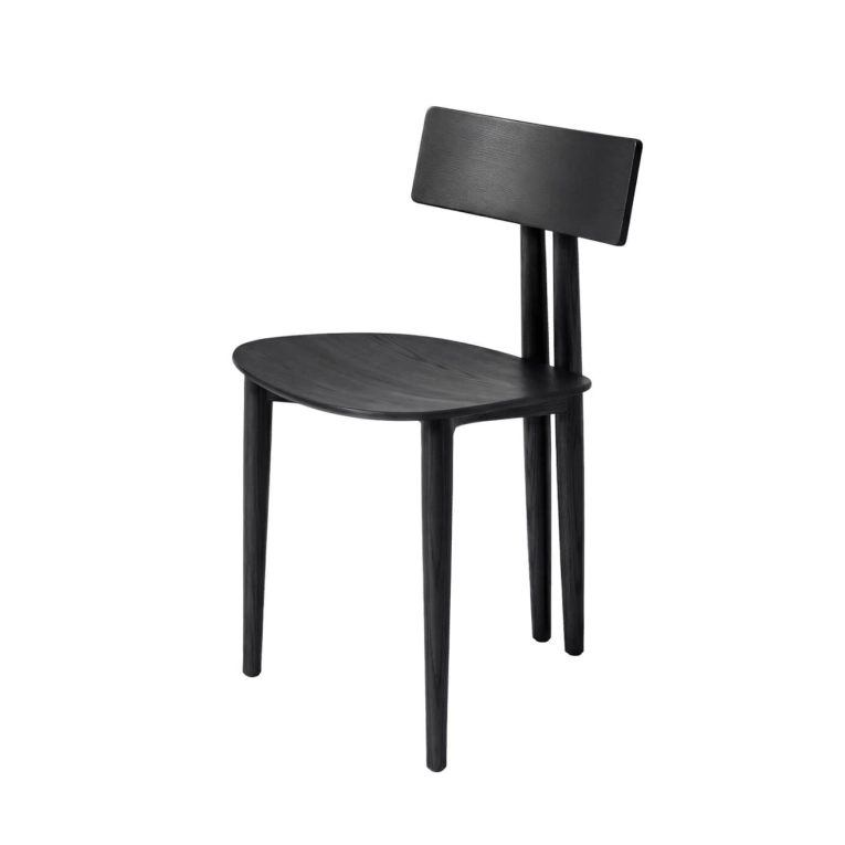 Chaise BINATA Noir ZANOTTA