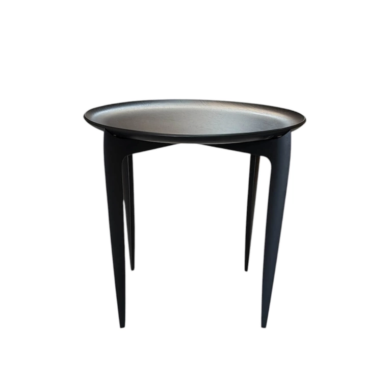 Table basse TRAY Pliante Large Noir FRITZ HANSEN