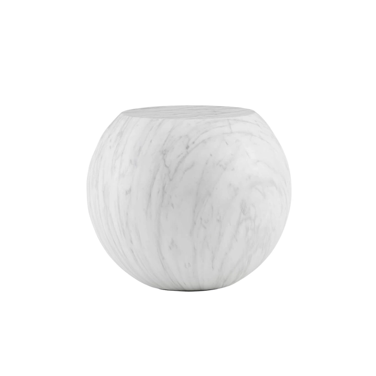Side Table BONG White Carrara CAPPELLINI