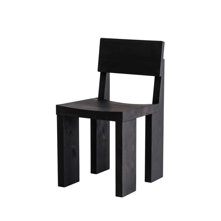 Dining Chair 001 Black VAARNII