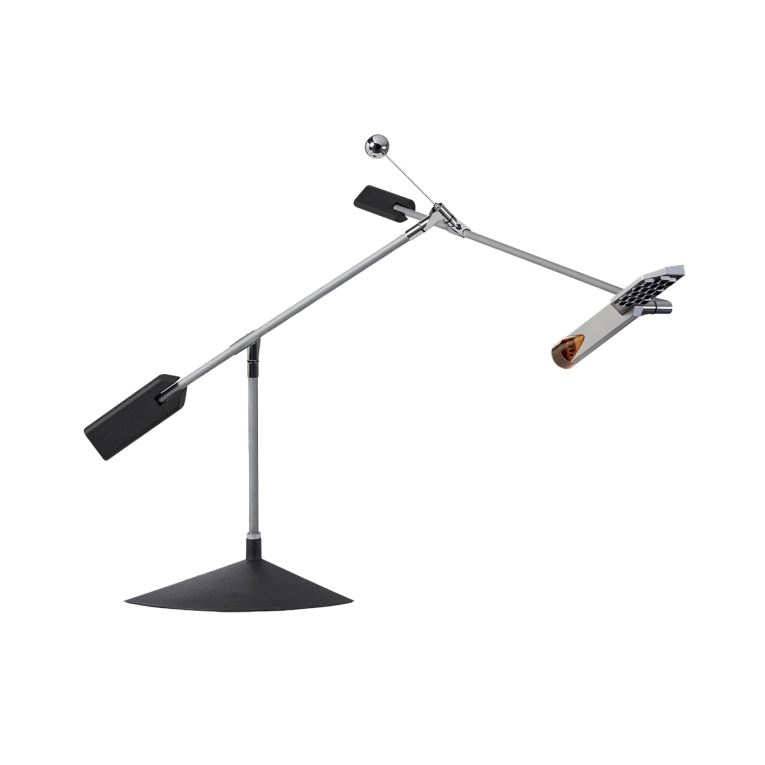 Lampe de bureau HALLEY Aluminium Anodisé STILNOVO