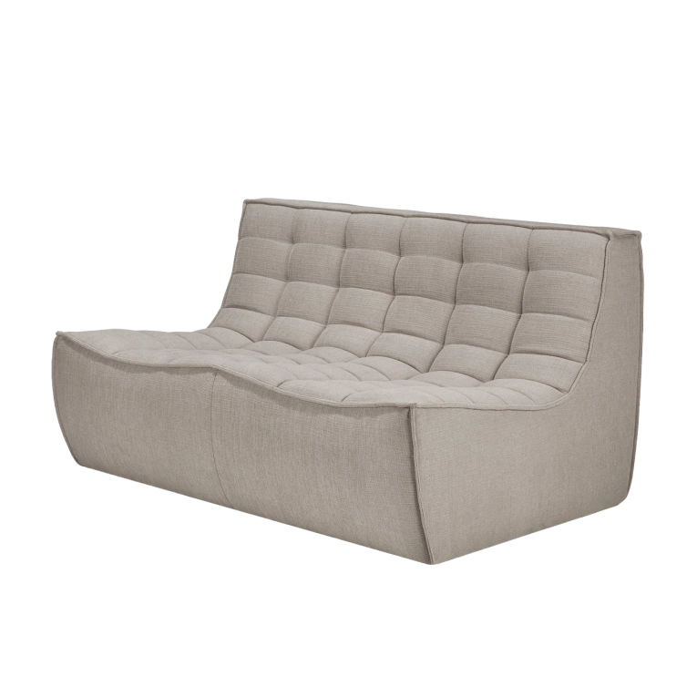 Sofa N701 2-Seater Eco Ecru ETHNICRAFT