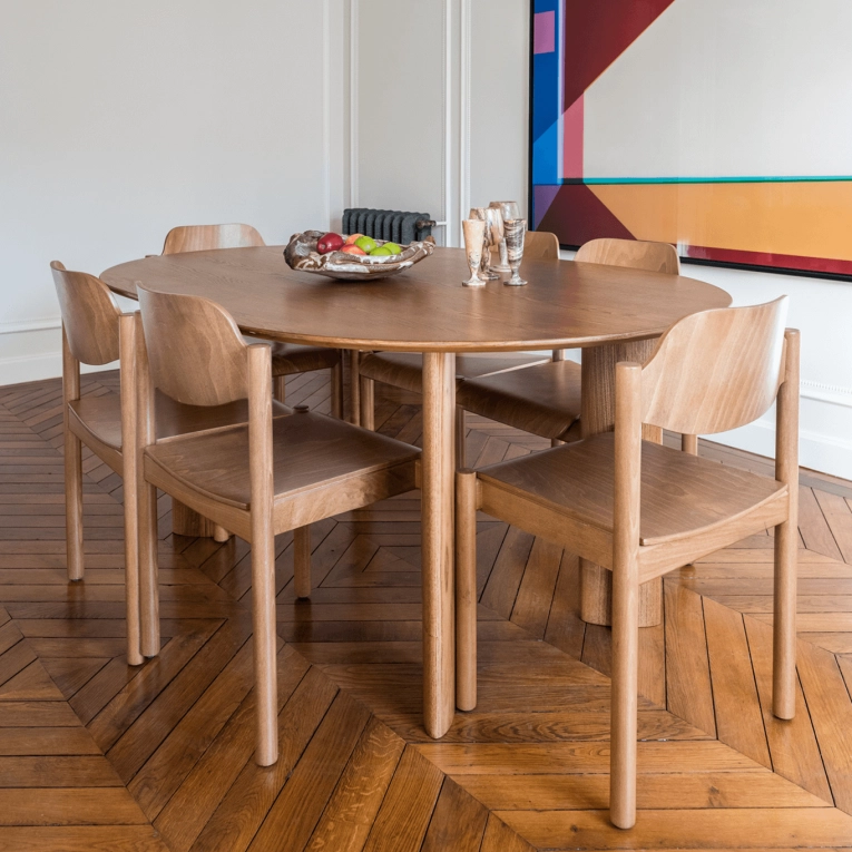 Table CARLOTTA ALTA  6 places Iroko THE SOCIALITE FAMILY