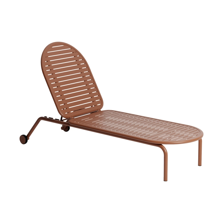 Bain de soleil, chaise longue et hamac WEEK-END Bain de soleil Terracotta PETITE FRITURE