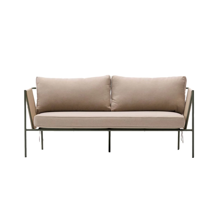 ZIVIA 2 places Corde Ecru / Vert KAVE HOME