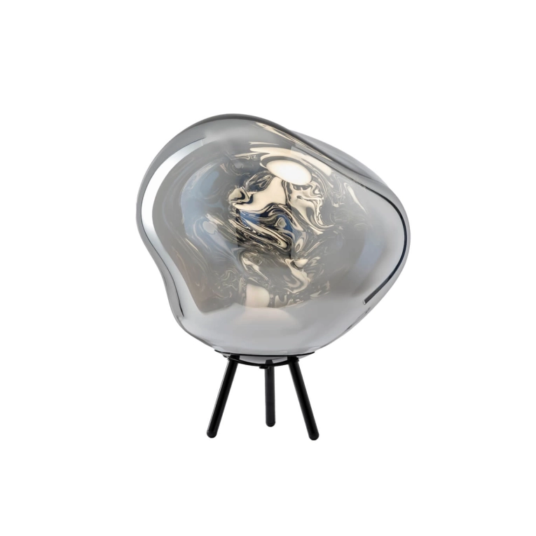 Lampe à poser MELT PORTABLE LARGE Argent TOM DIXON