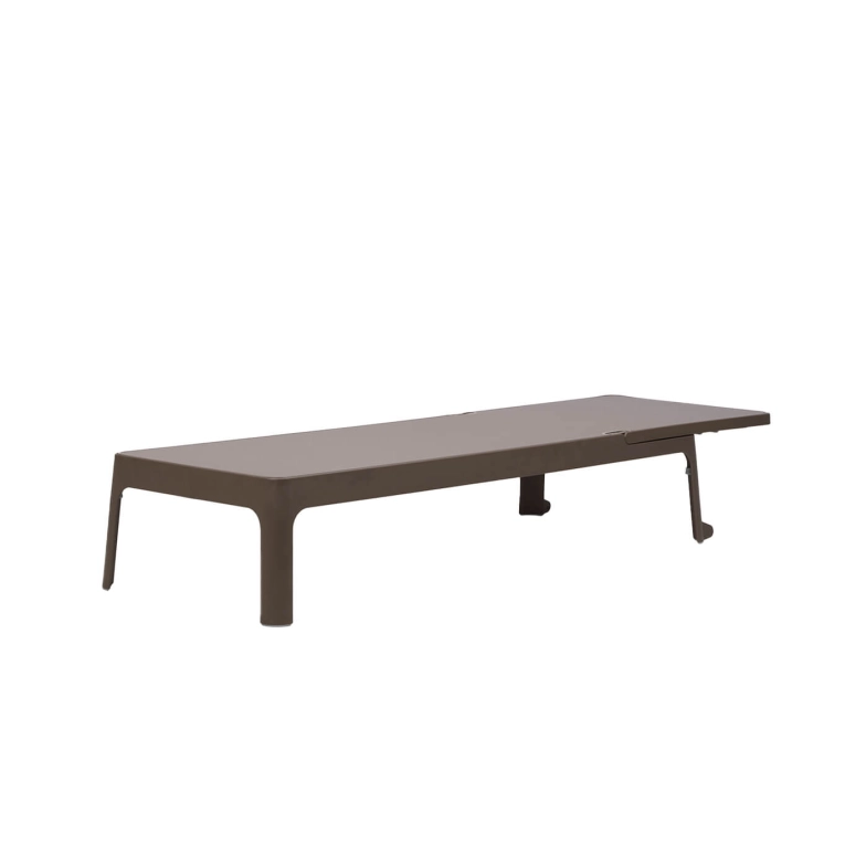 Bain de soleil, chaise longue et hamac PLANO Tabac NARDI