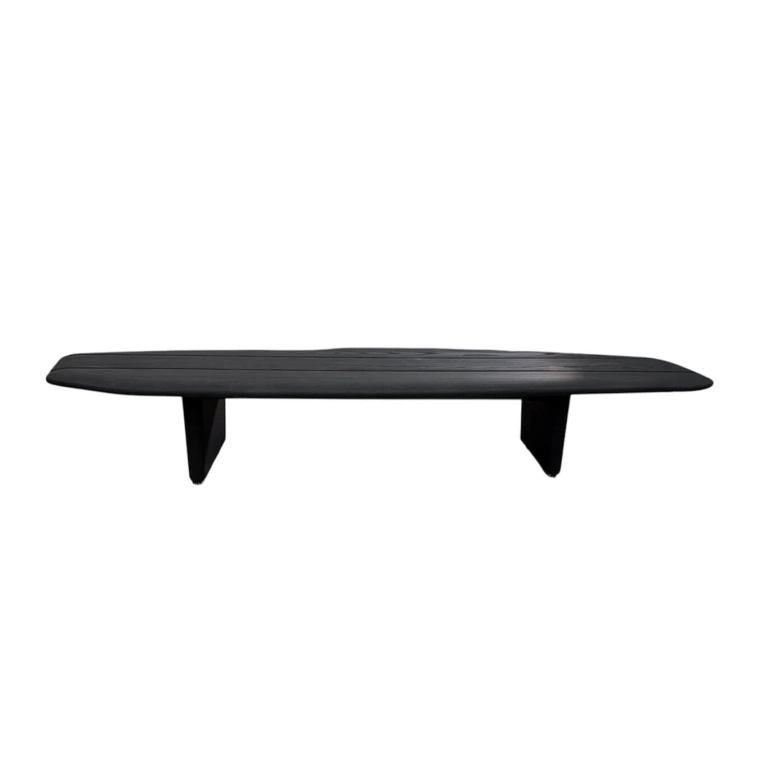 Table basse NAIROBI Noir Iroko BAXTER MADE IN ITALY