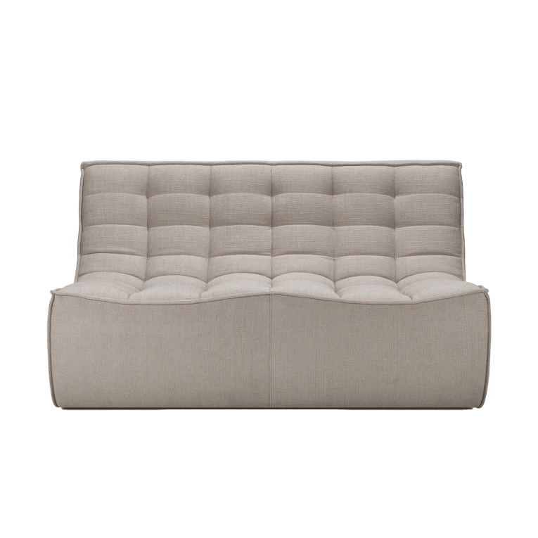 Sofa N701 2-Seater Eco Ecru ETHNICRAFT