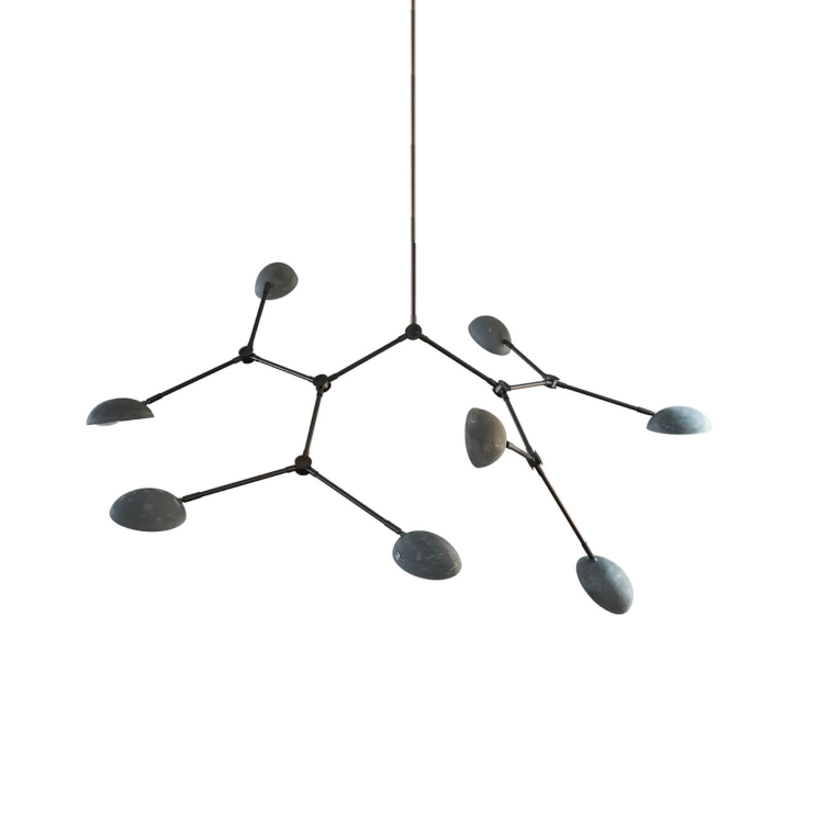 Suspension DROP CHANDELIER Oxydé 101 COPENHAGEN