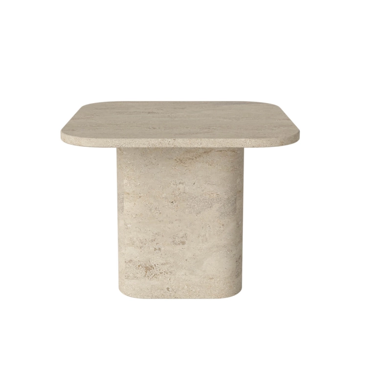 Coffee Table EIDA 55x55 Sand Travertine BOLIA