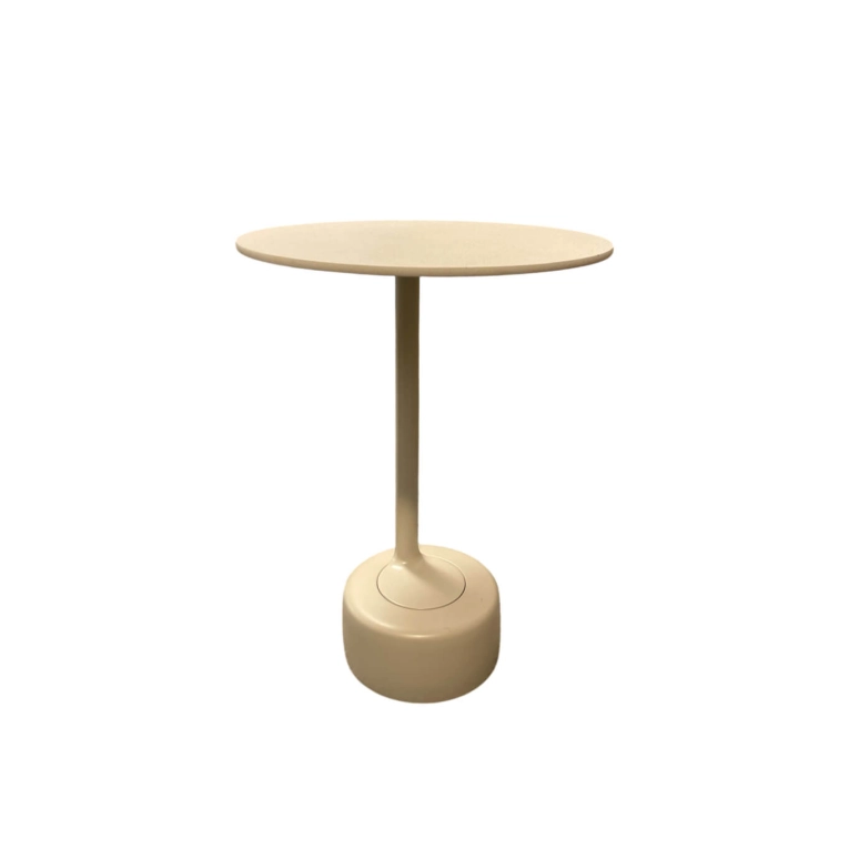 Table basse OELL Ø 45 Crème ARPER