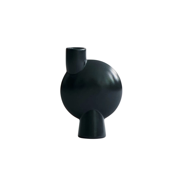 Vase SPHERE BUBL medio Vert foncé 101 COPENHAGEN