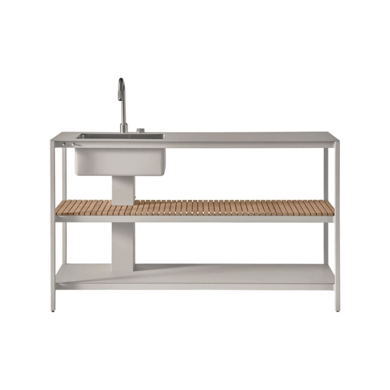 OPEN-AIR KTCHEN UNIT LARGE avec évier VIPP