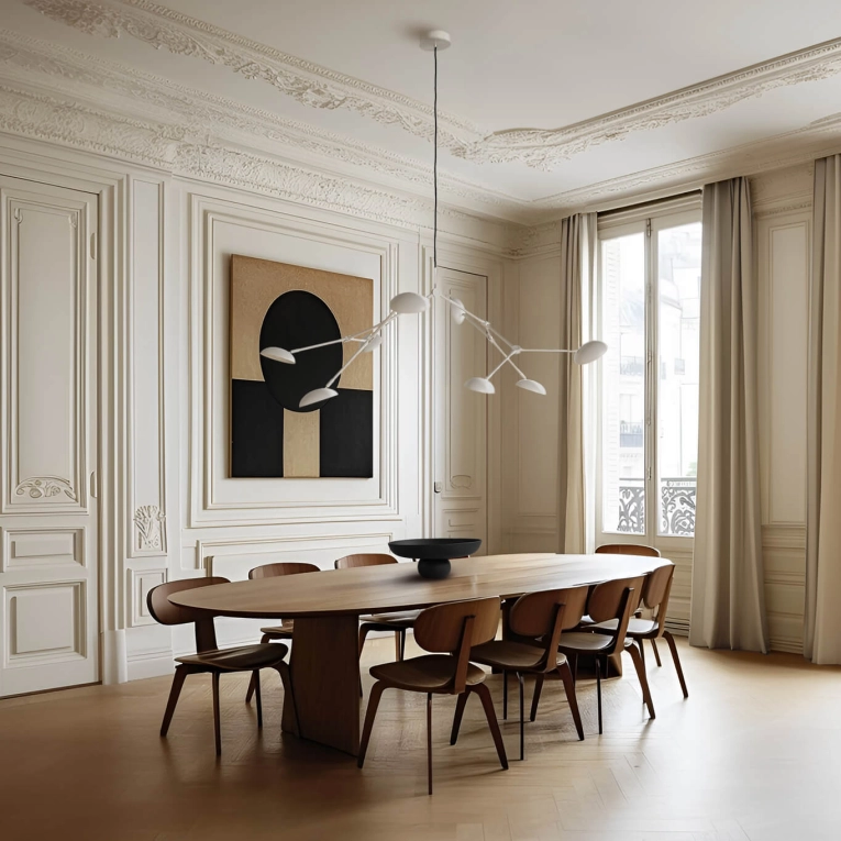 Suspension DROP CHANDELIER Blanc 101 COPENHAGEN