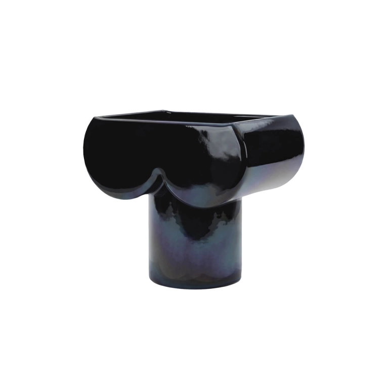 Vase CNOSSO Iridescent Black CASSINA