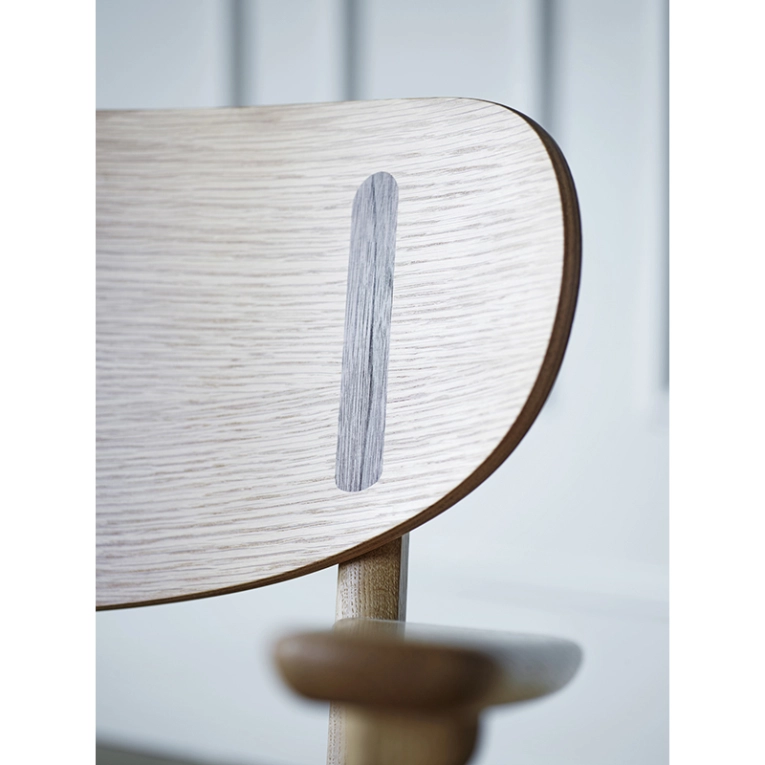 Chaise CH26 Chêne & noyer/ corde naturelle CARL HANSEN