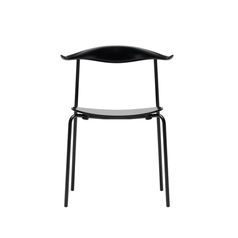 Chaise CH88 T Hêtre noir/ noir CARL HANSEN