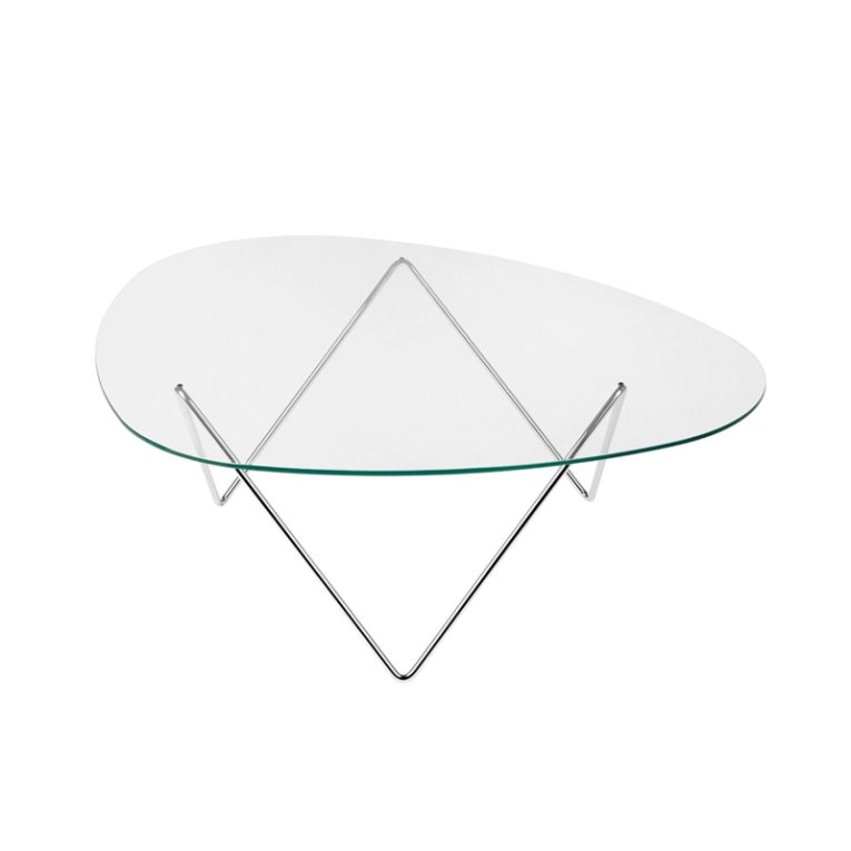 Table basse PEDRERA COFFEE TABLE Chrome GUBI