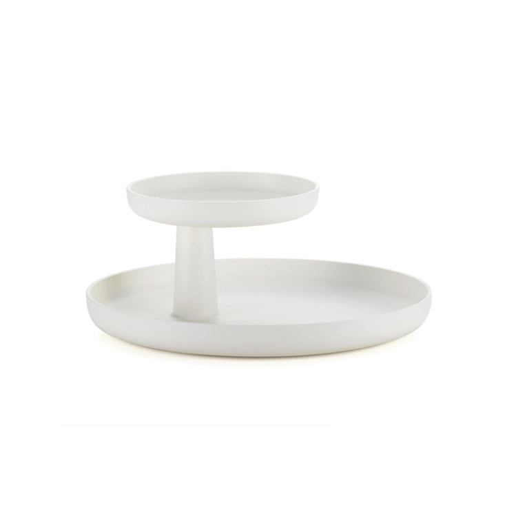 Plateau, plat Plateau pivotant ROTARY TRAY Blanc VITRA