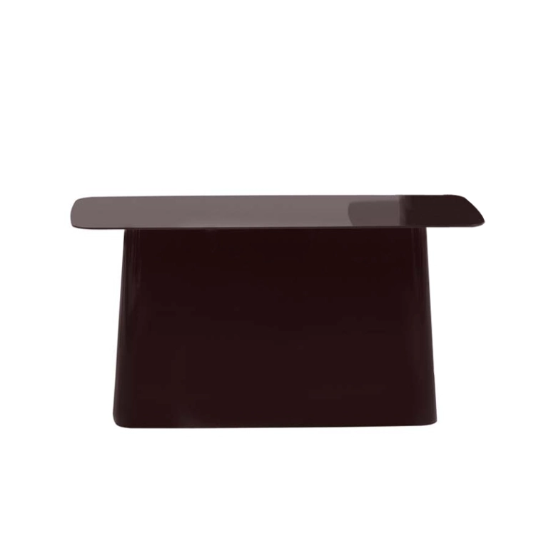 Table d'appoint guéridon METAL SIDE TABLE Chocolat VITRA