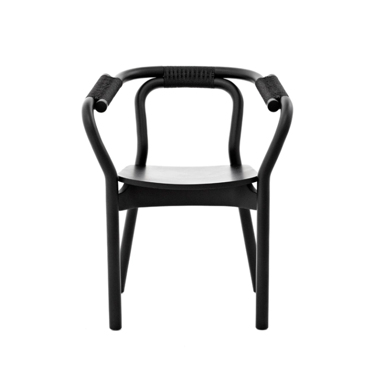 Chaise KNOT CHAIR Noir Normann Copenhagen