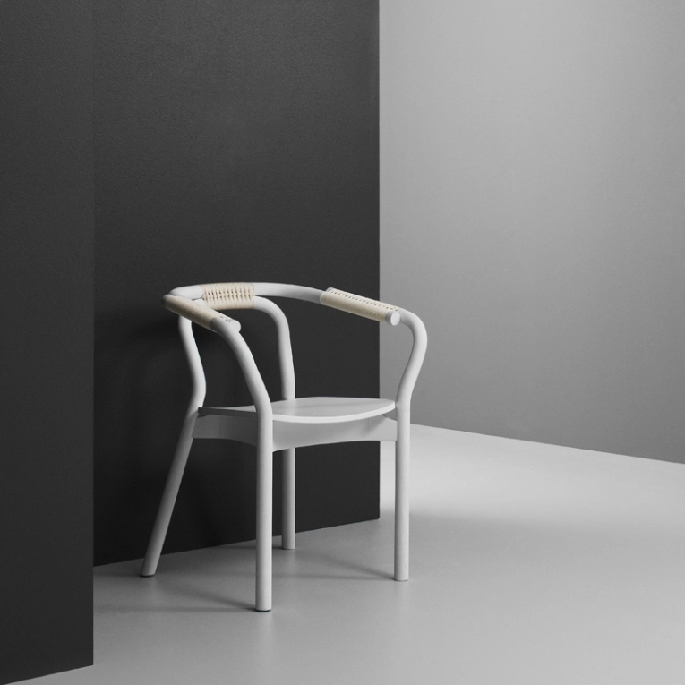 Chaise KNOT CHAIR Noir Normann Copenhagen