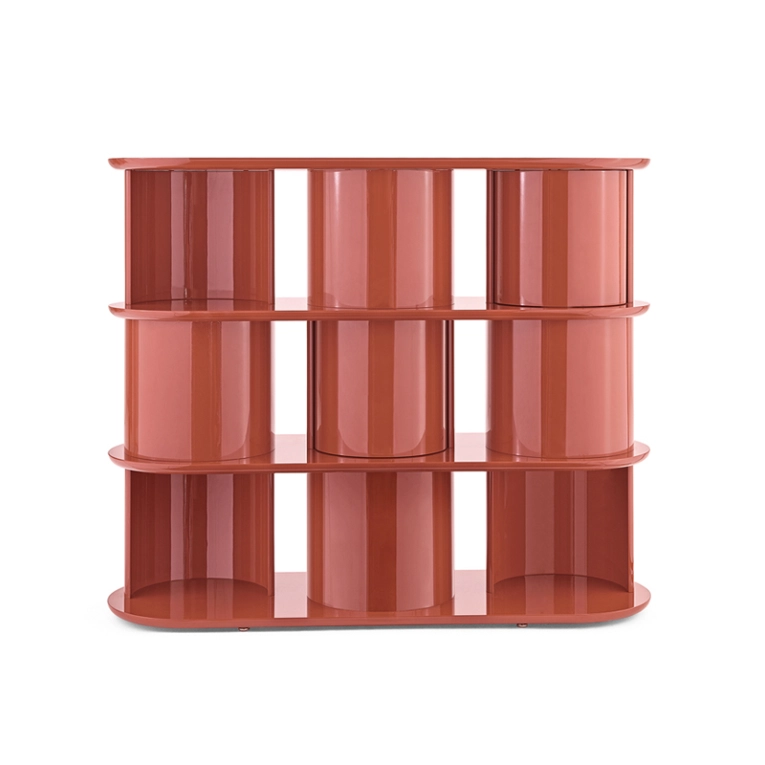 Meuble de rangement HIDE & SEEK Rouge brillant GALLOTTI & RADICE