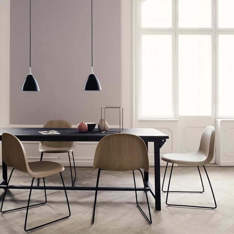 Suspension BESTLITE BL9 M Ø21 Laiton/ noir GUBI