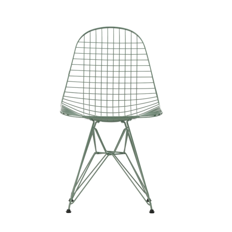 Chaise EAMES WIRE CHAIR DKR Vert mousse Eames VITRA