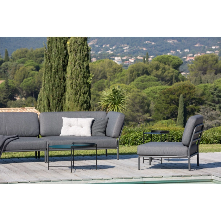 Fauteuil extérieur Fauteuil LEVEL Basic gris foncé HOUE