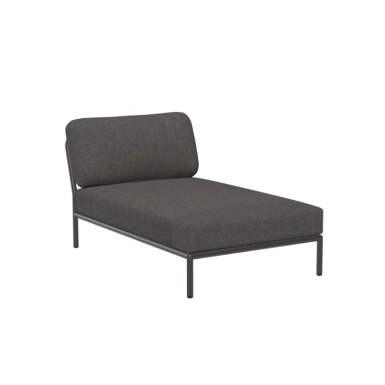 Outdoor Chaise longue LEVEL Basic gris foncé HOUE