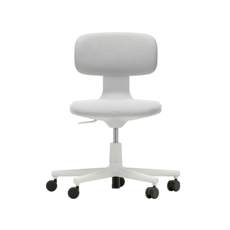 Fauteuil de bureau ROOKIE Blanc crème/gris sierra 05 / gris clair VITRA