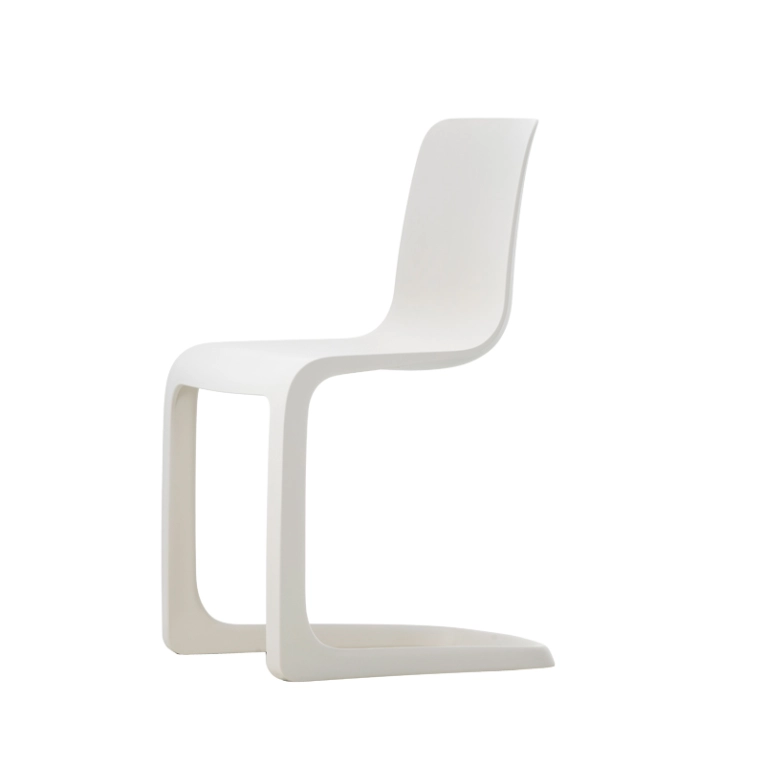 Chaise EVO-C Ivoire VITRA