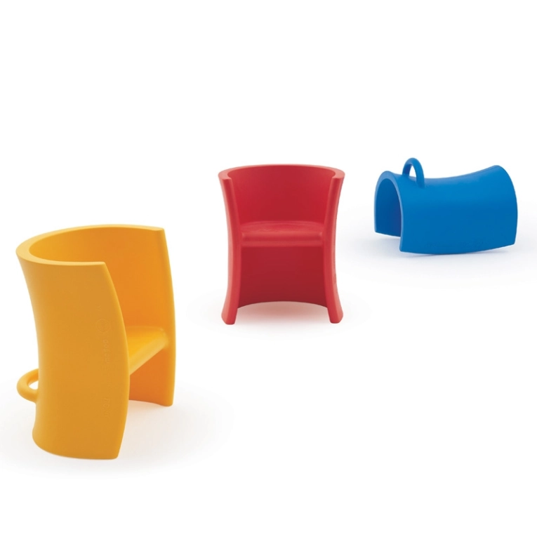 Siège enfant Chaise enfant TRIOLI Jaune MAGIS