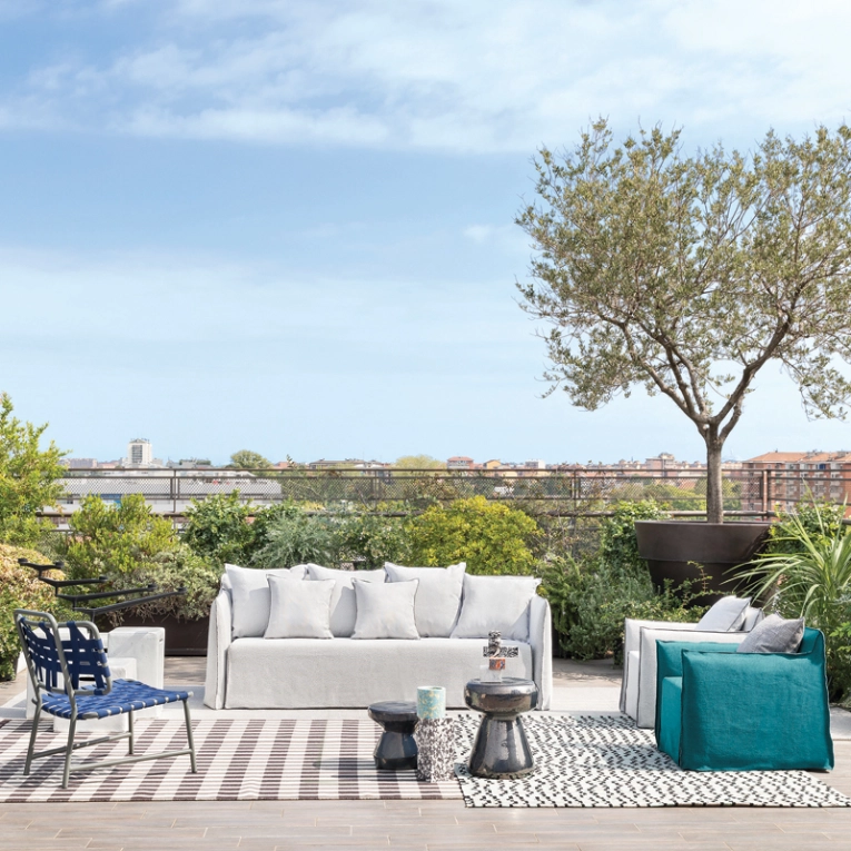 Canapé extérieur Canapé GHOST OUT 12 Aspen 03 GERVASONI