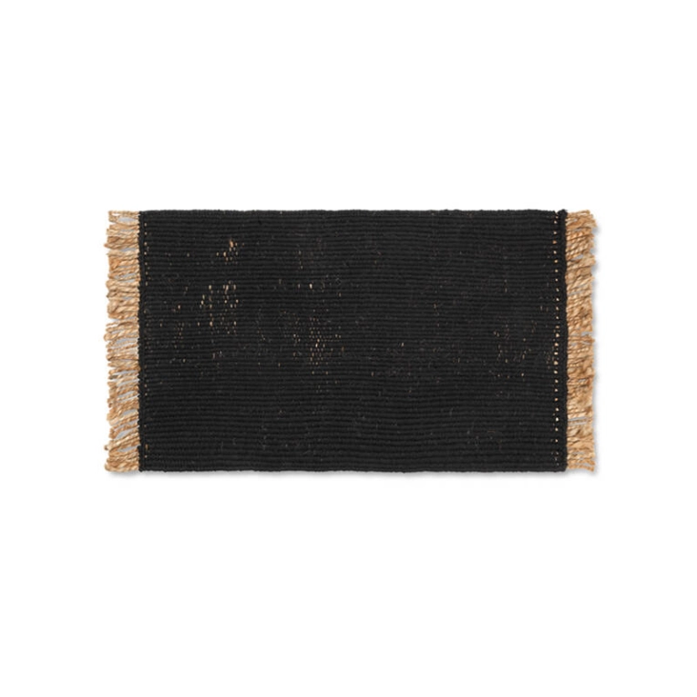 Tapis Tapis BLOCK MAT Noir FERM LIVING