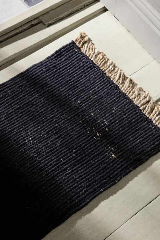 Tapis Tapis BLOCK MAT Noir FERM LIVING