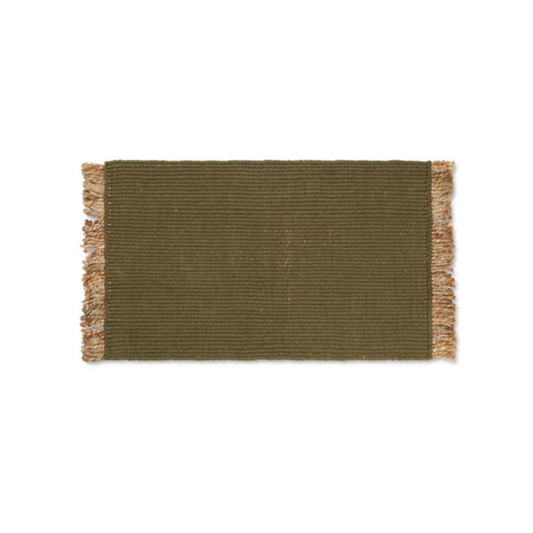 Tapis Tapis BLOCK MAT Olive FERM LIVING